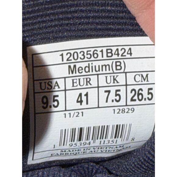 Brooks Ghost 14 Womens Size 9.5 Blue Running Shoes Athletic Sneakers 1203561B424 - Picture 16 of 16